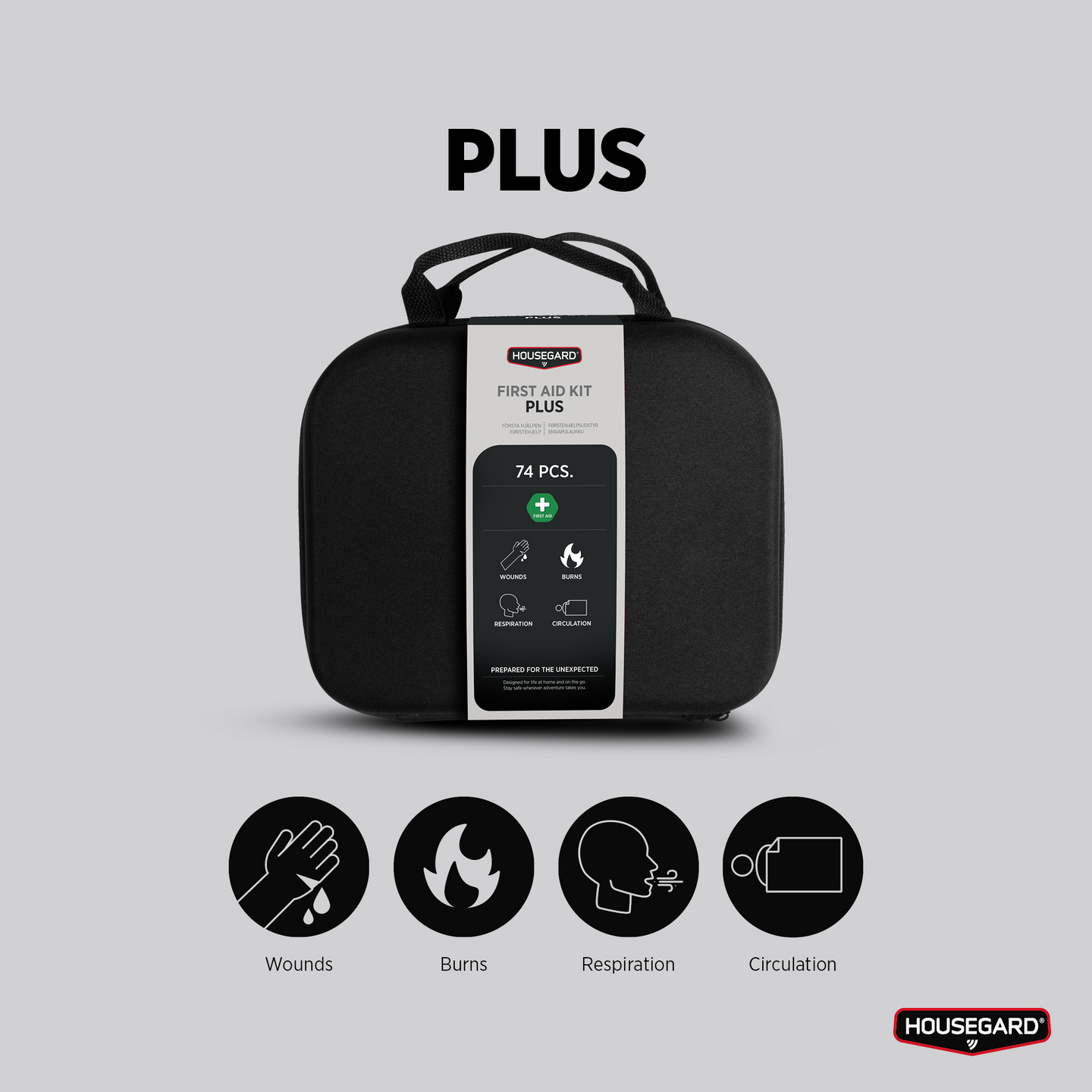 Ensiapulaukku Housegard Plus