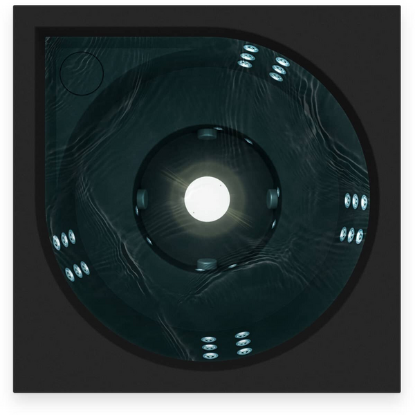 Ulkoporeallas Drop Vuolle musta