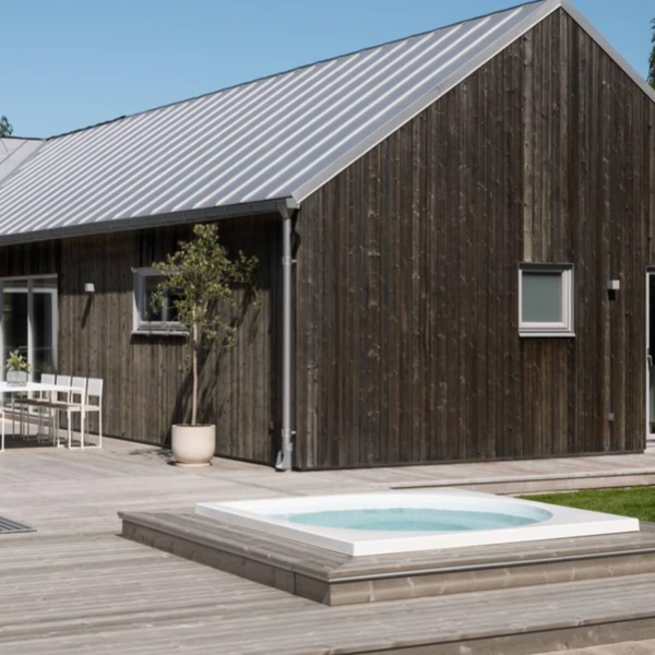 Ulkoporeallas Drop S valkoinen