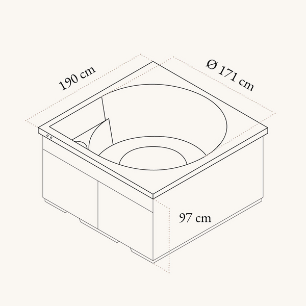 Ulkoporeallas Drop Lampi Compact musta