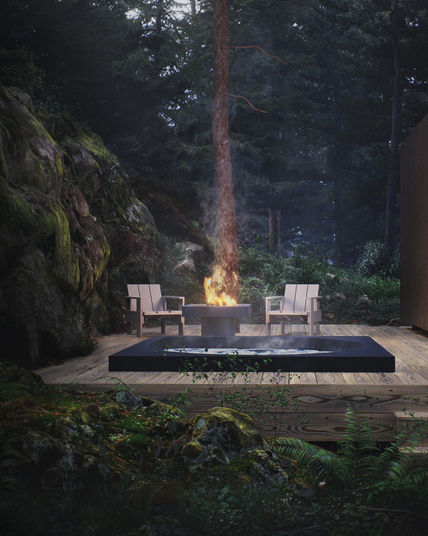 Ulkotulisija Drop Design Fire