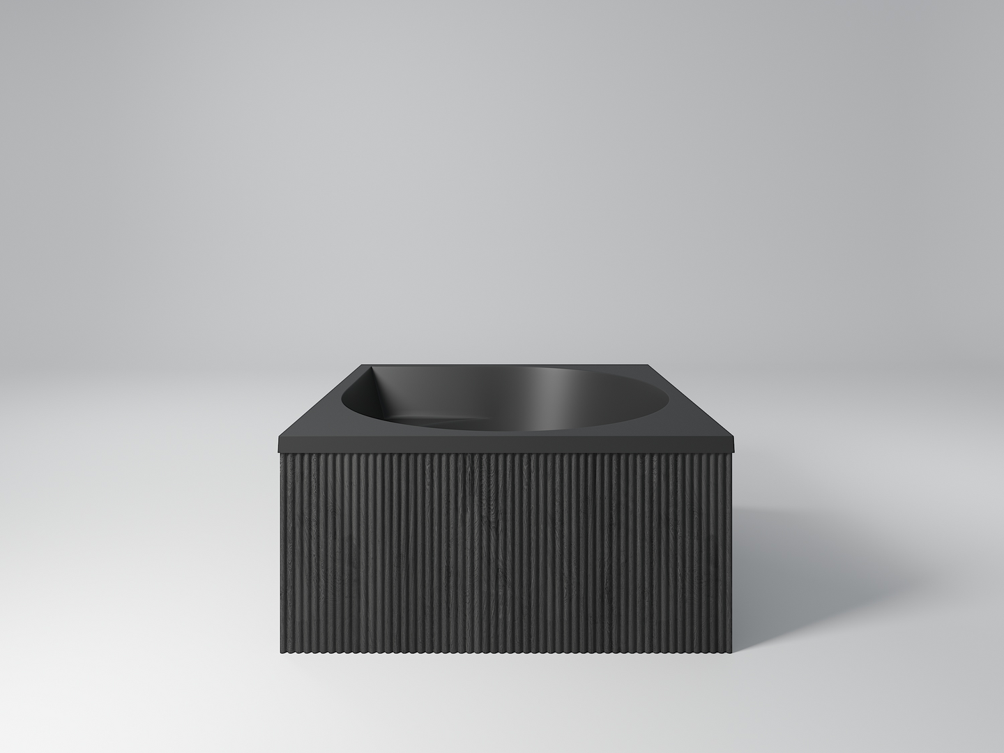 Ulkoporealtaan verhoilu Drop Timber Black 220x220 cm