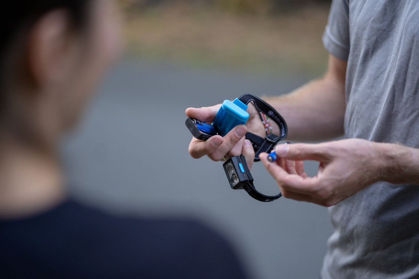 Otsalamppu Ledlenser Neo3 sininen 400lm paristokäyttöinen