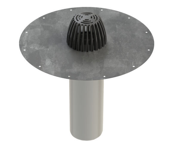 HST-kattokaivo Vilpe C-malli 110mm L 350