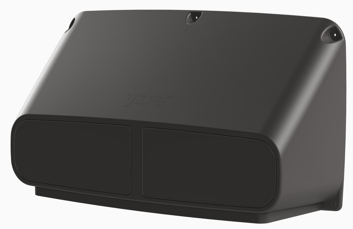 Seinäelementti Vilpe Io Intake 200/250 Musta