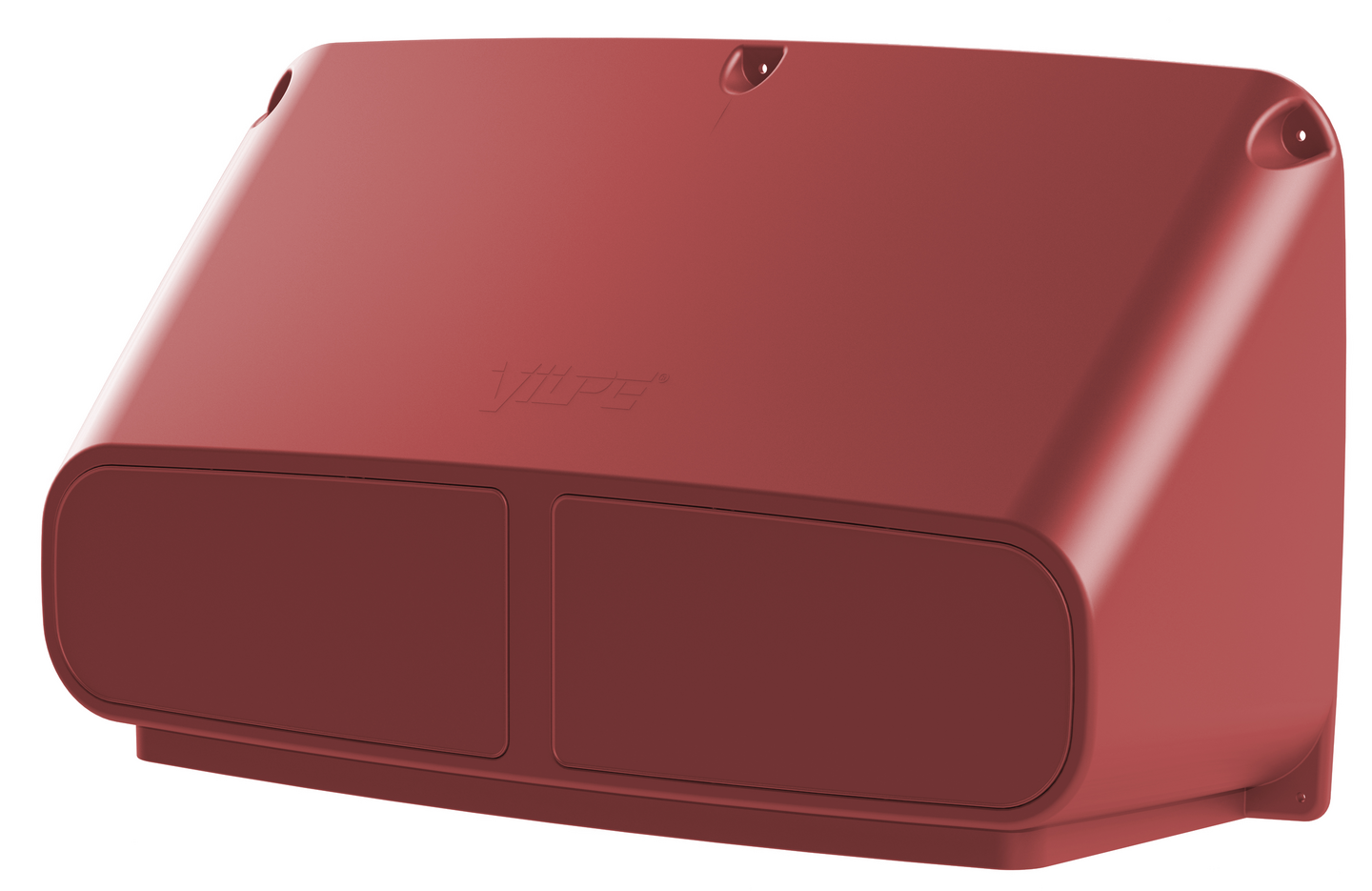 Seinäelementti Vilpe Io Intake 200/250 Punainen