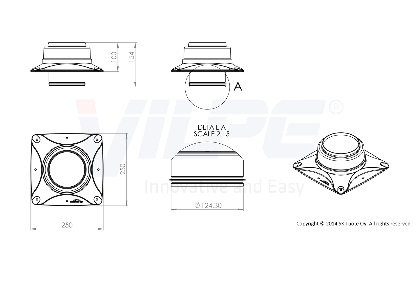 Huippuimuri Vilpe Eco 110s Musta