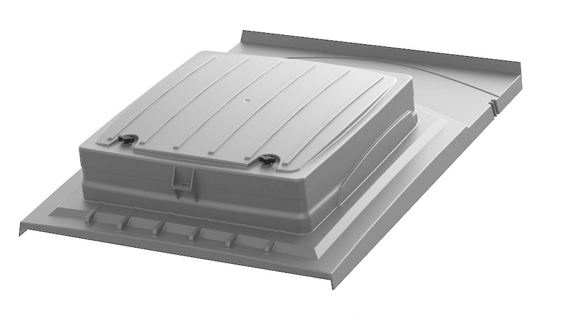 Kattoluukku Vilpe Uniroof Vaaleanharmaa