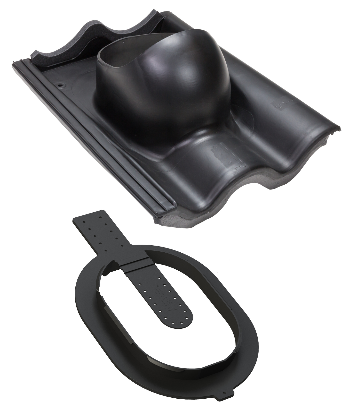 Kattolevy Vilpe Click Tiili Musta