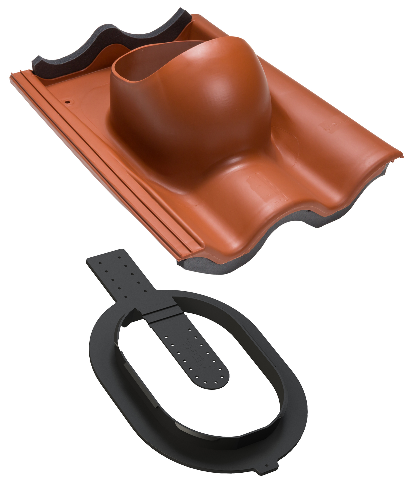 Kattolevy Vilpe Click Tiili Brickpunainainen