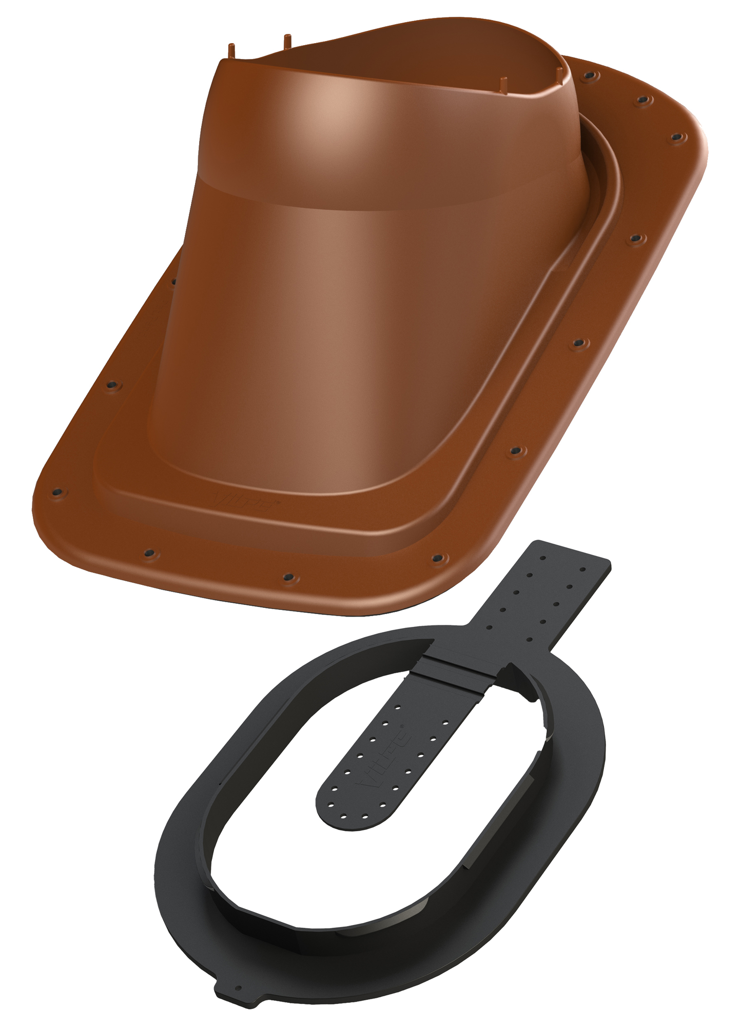 Kattolevy Vilpe Click Classic Vino Brickred