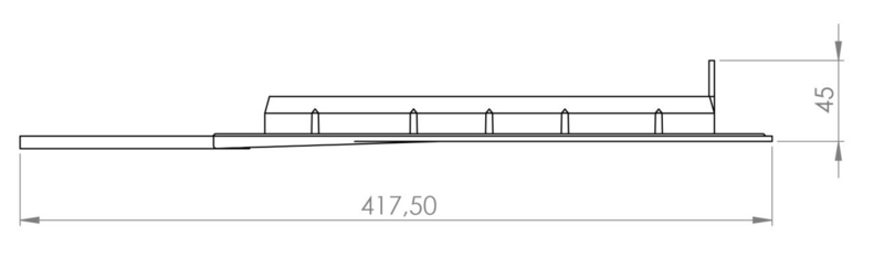 Aluskaterengas Vilpe Click 2-os