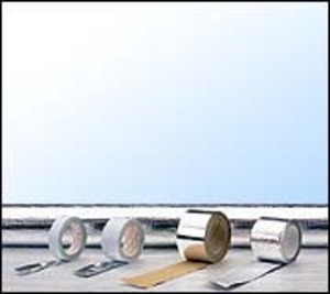 Al-asennusteippi Isover Musta 90mmx100m