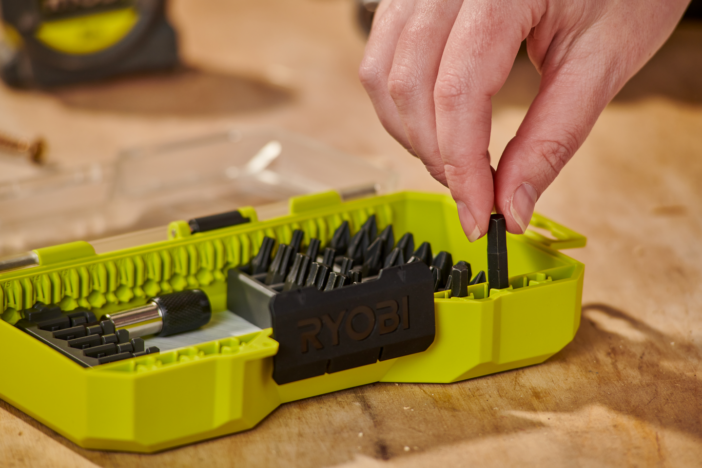 Ruuvauskärkisarja Ryobi RARXSD31 31-osainen