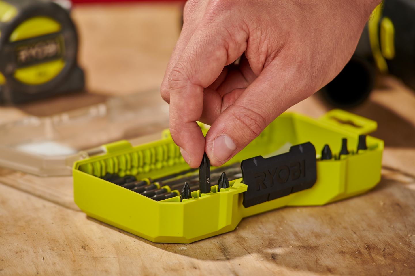 Monimateriaaliporanteräsarja Ryobi RARXMM7 2-8mm 7-osainen