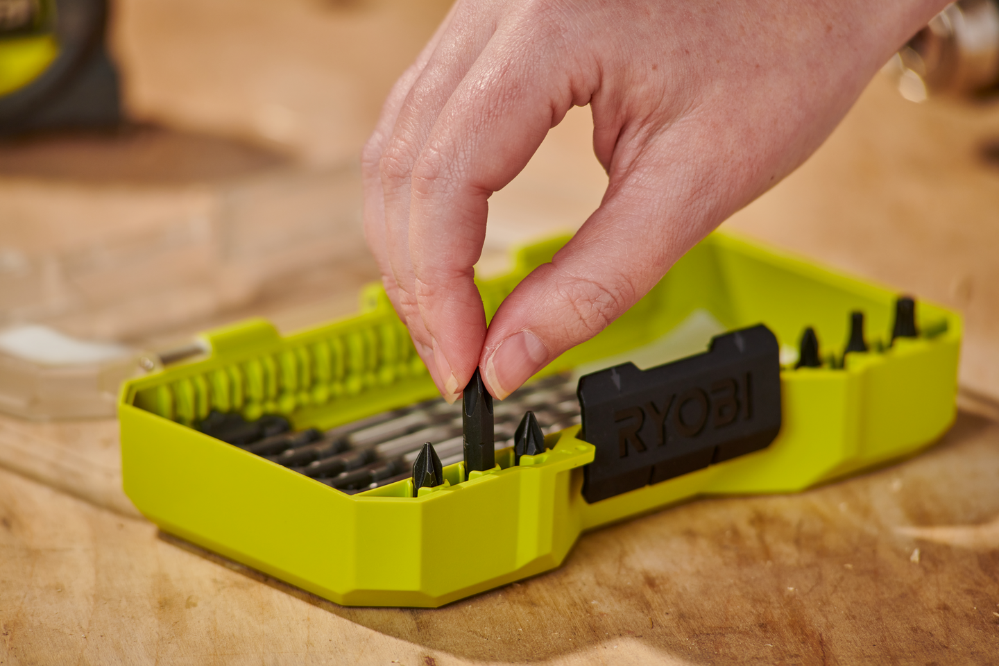 Iskuporanteräsarja Ryobi RARXM7 4-10mm 7-osainen