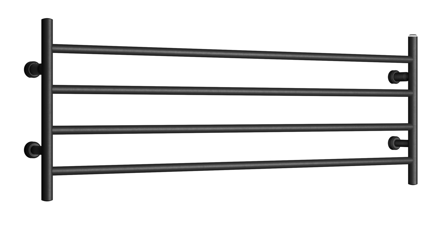 Pyyhekuivain REJ Design Largo sähkö E 120444 musta 75 W