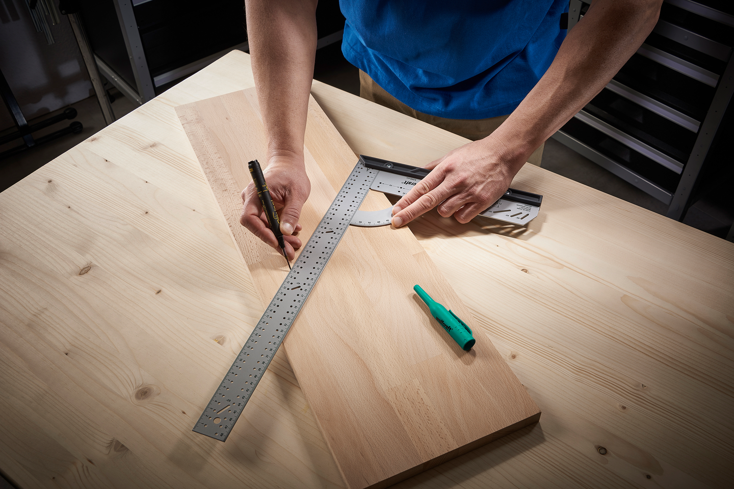 Suorakulma Wolfcraft 500mm