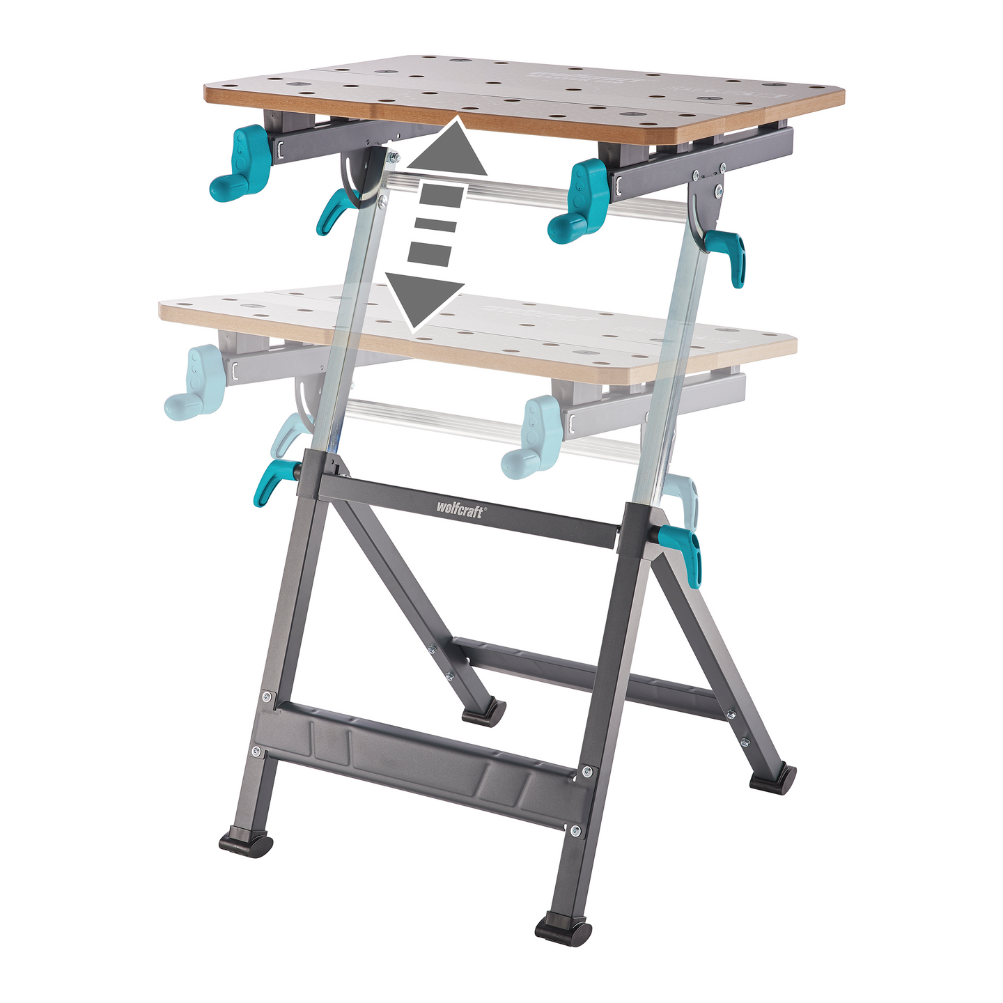 Työpöytä Wolfcraft Master 650 Ergo