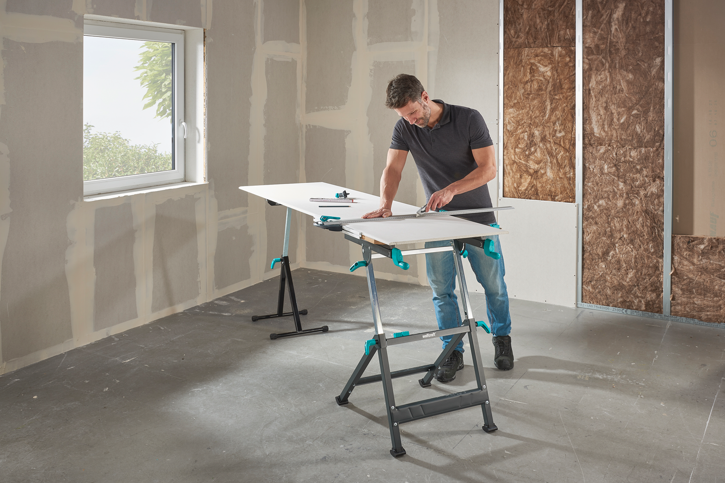 Työpöytä Wolfcraft Master 650 Ergo