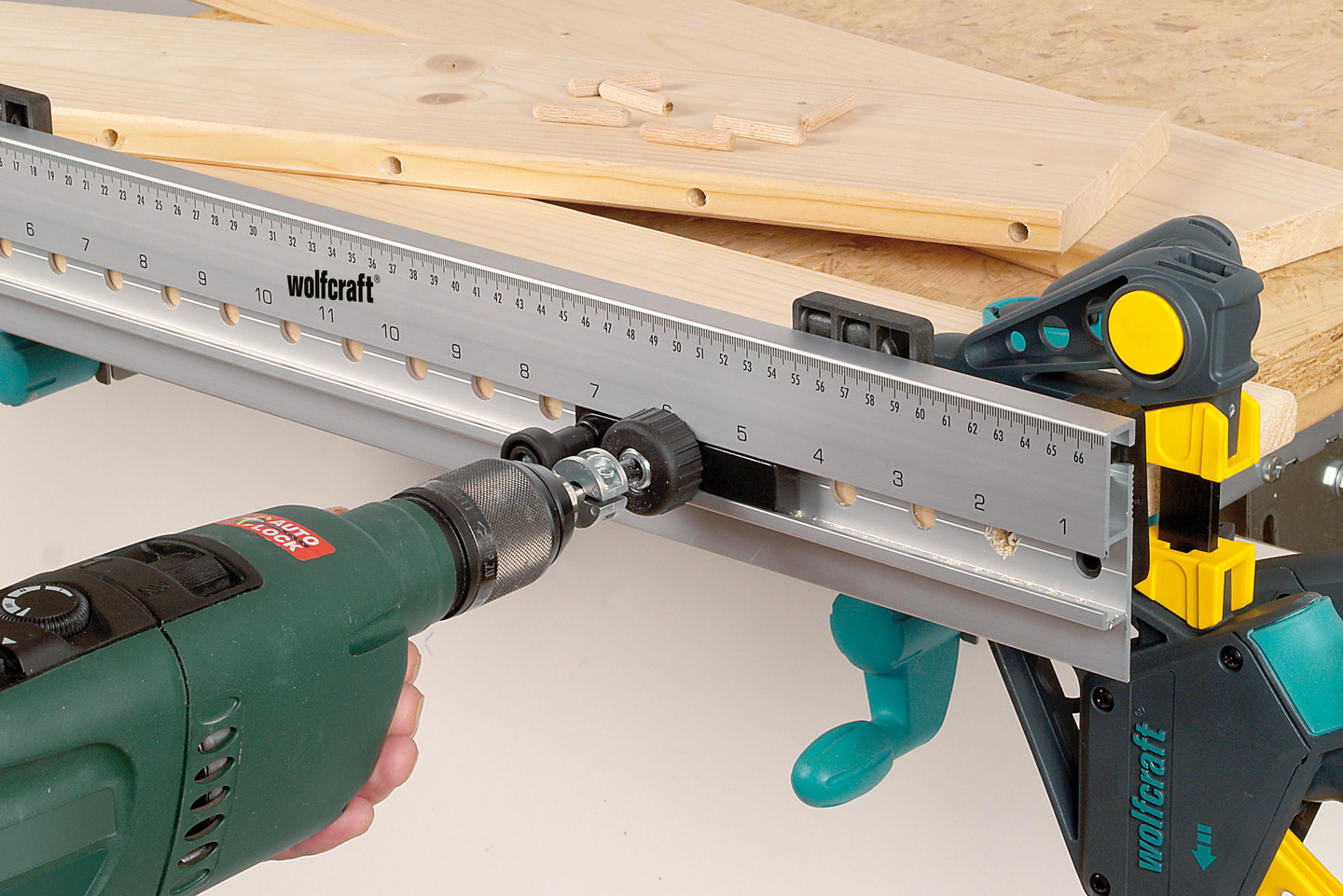 Tapituslista Wolfcraft 670mm ø 5, 6, 8 ja 10mm