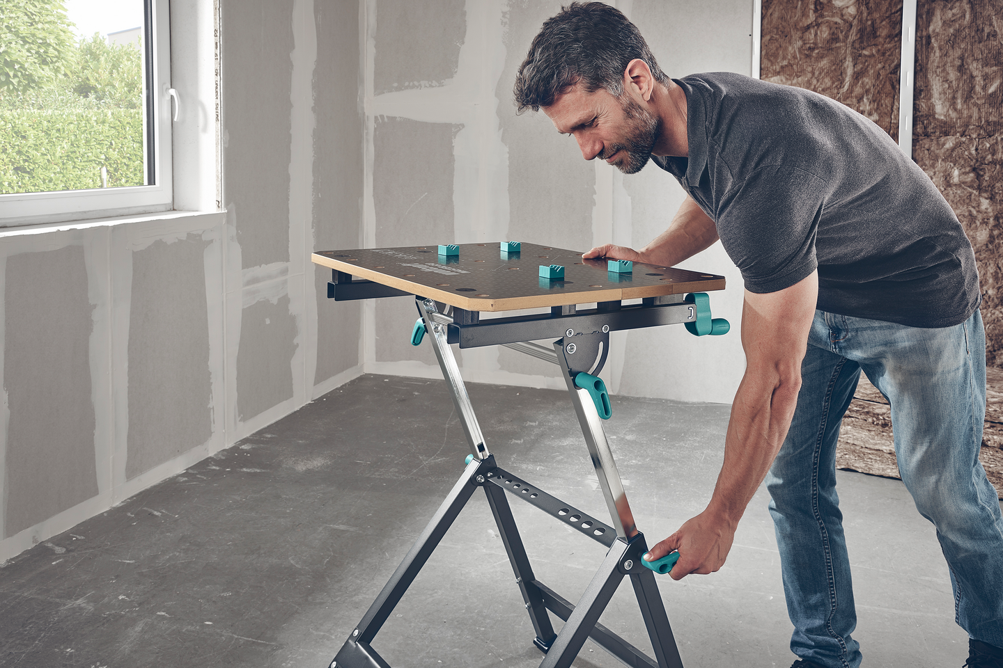 Työpöytä Wolfcraft Master 650 Ergo