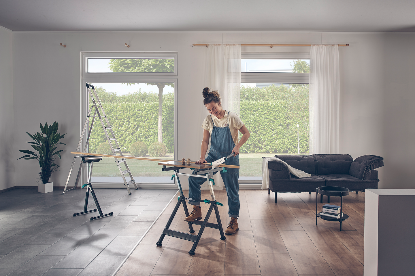 Työpöytä Wolfcraft Master 650 Ergo