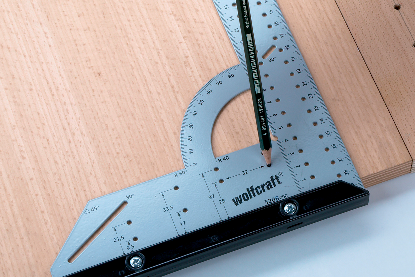 Suorakulma Wolfcraft 500mm