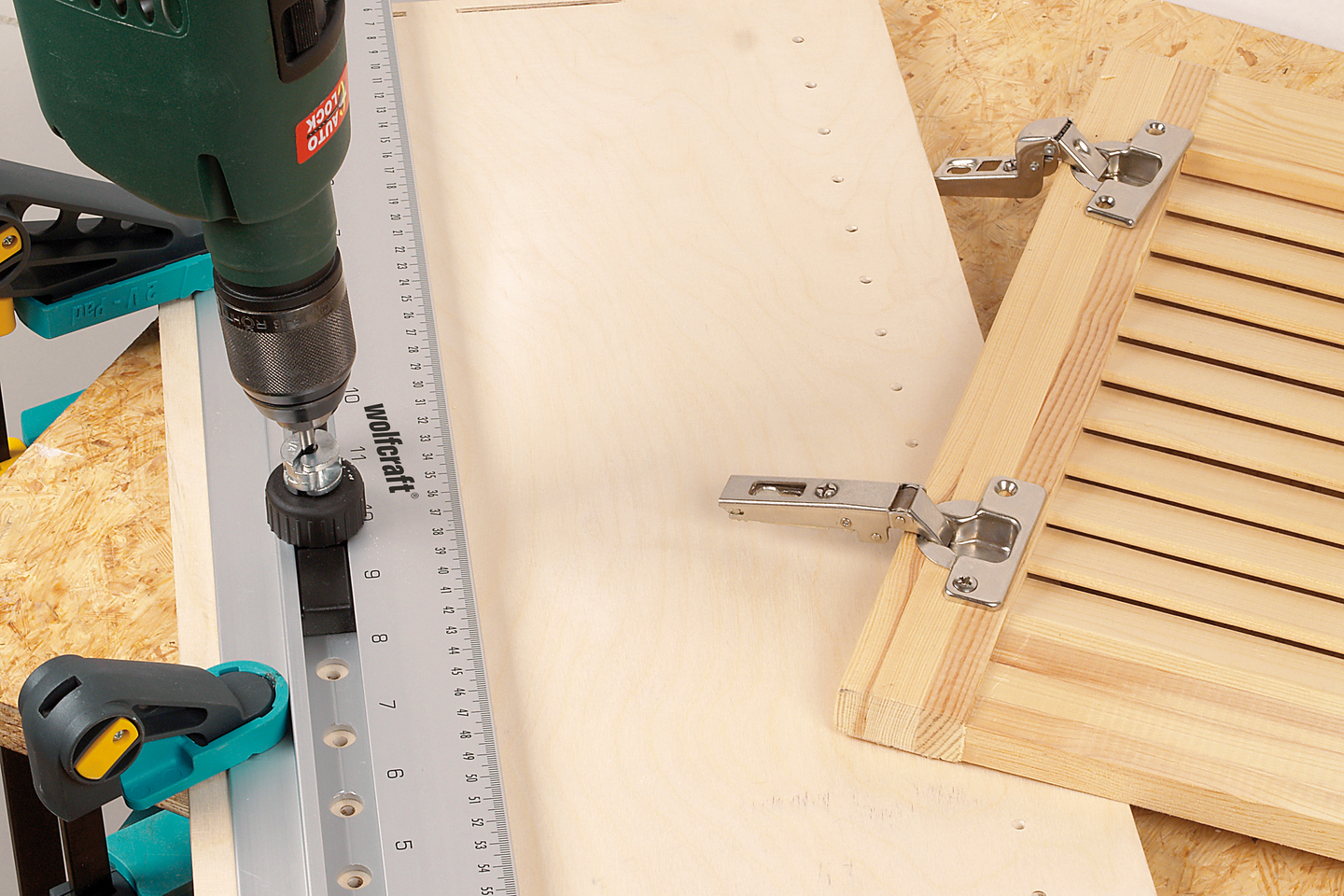 Tapituslista Wolfcraft 670mm ø 5, 6, 8 ja 10mm