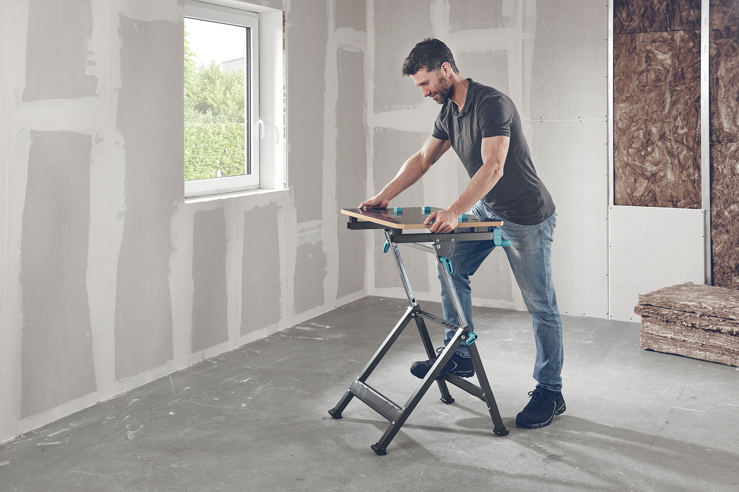 Työpöytä Wolfcraft Master 650 Ergo