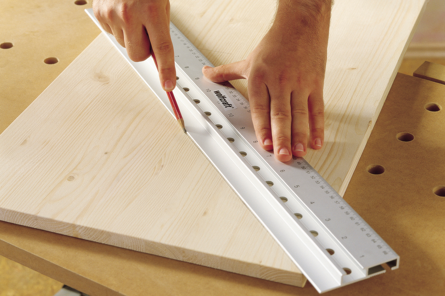 Tapituslista Wolfcraft 670mm ø 5, 6, 8 ja 10mm