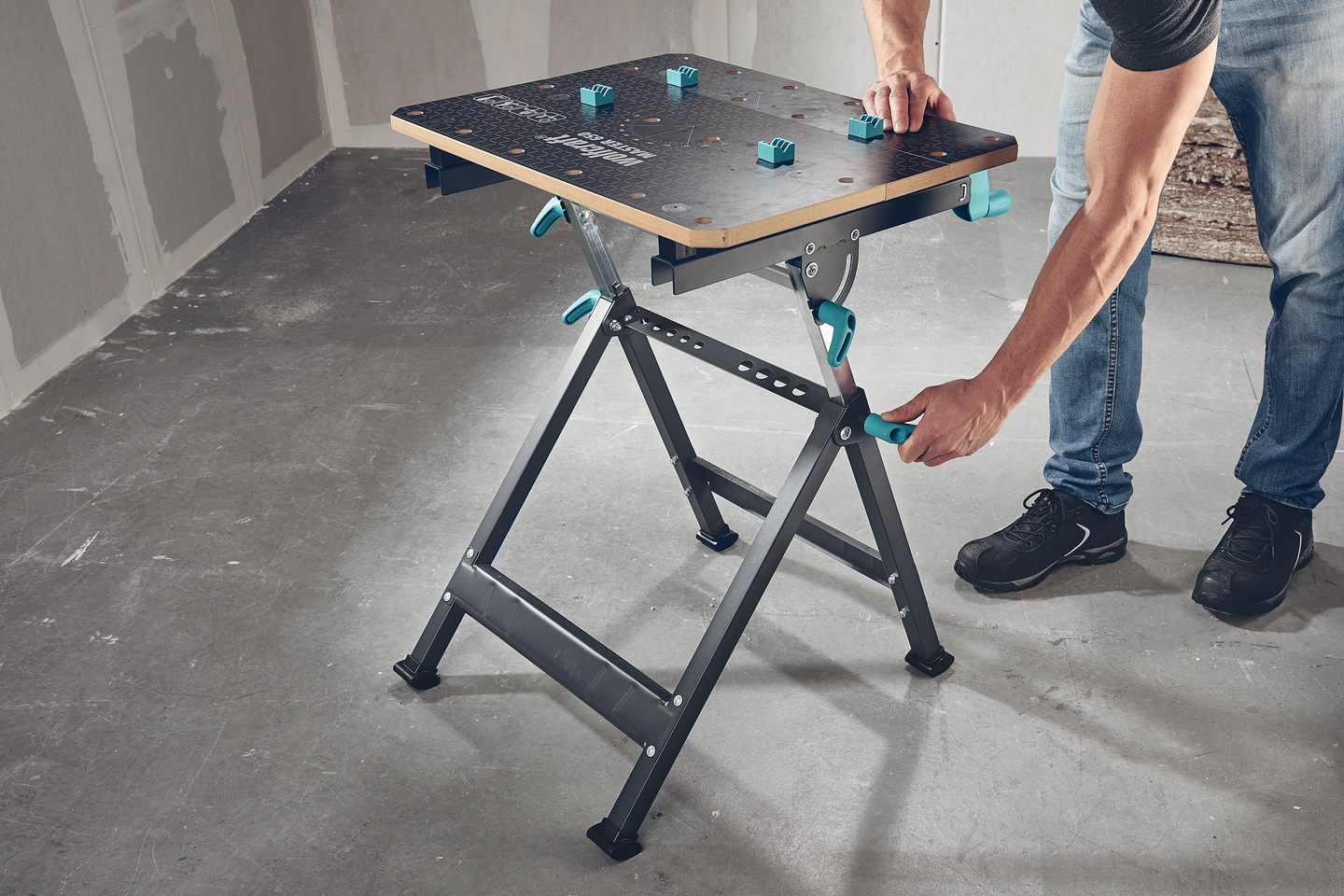 Työpöytä Wolfcraft Master 650 Ergo