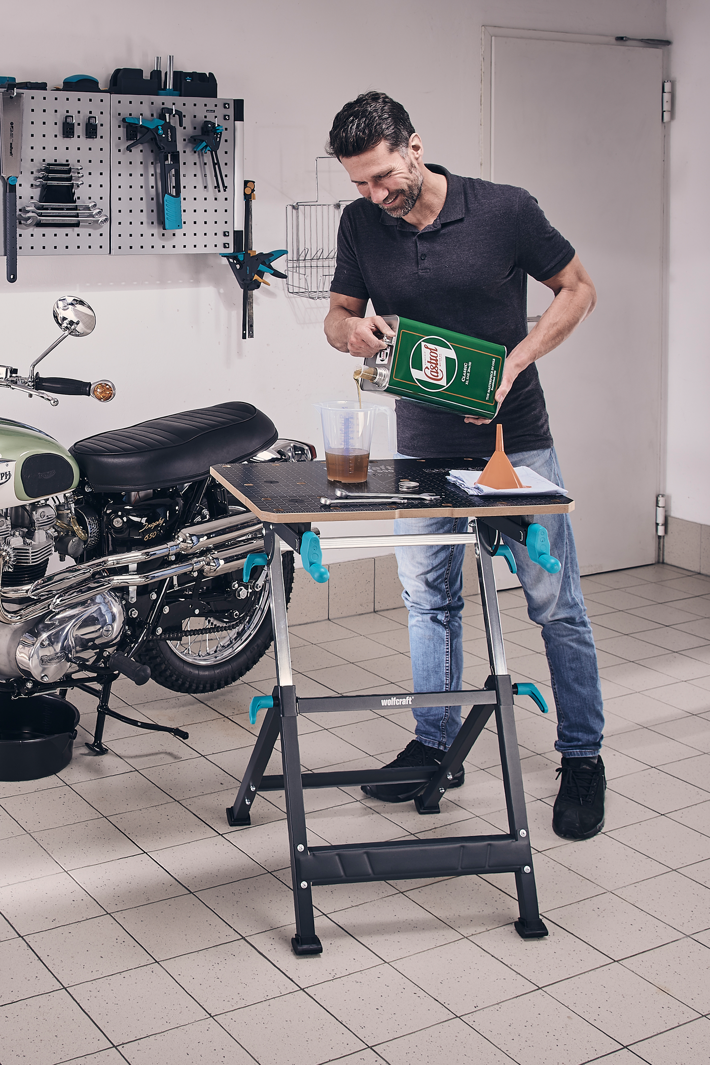 Työpöytä Wolfcraft Master 650 Ergo