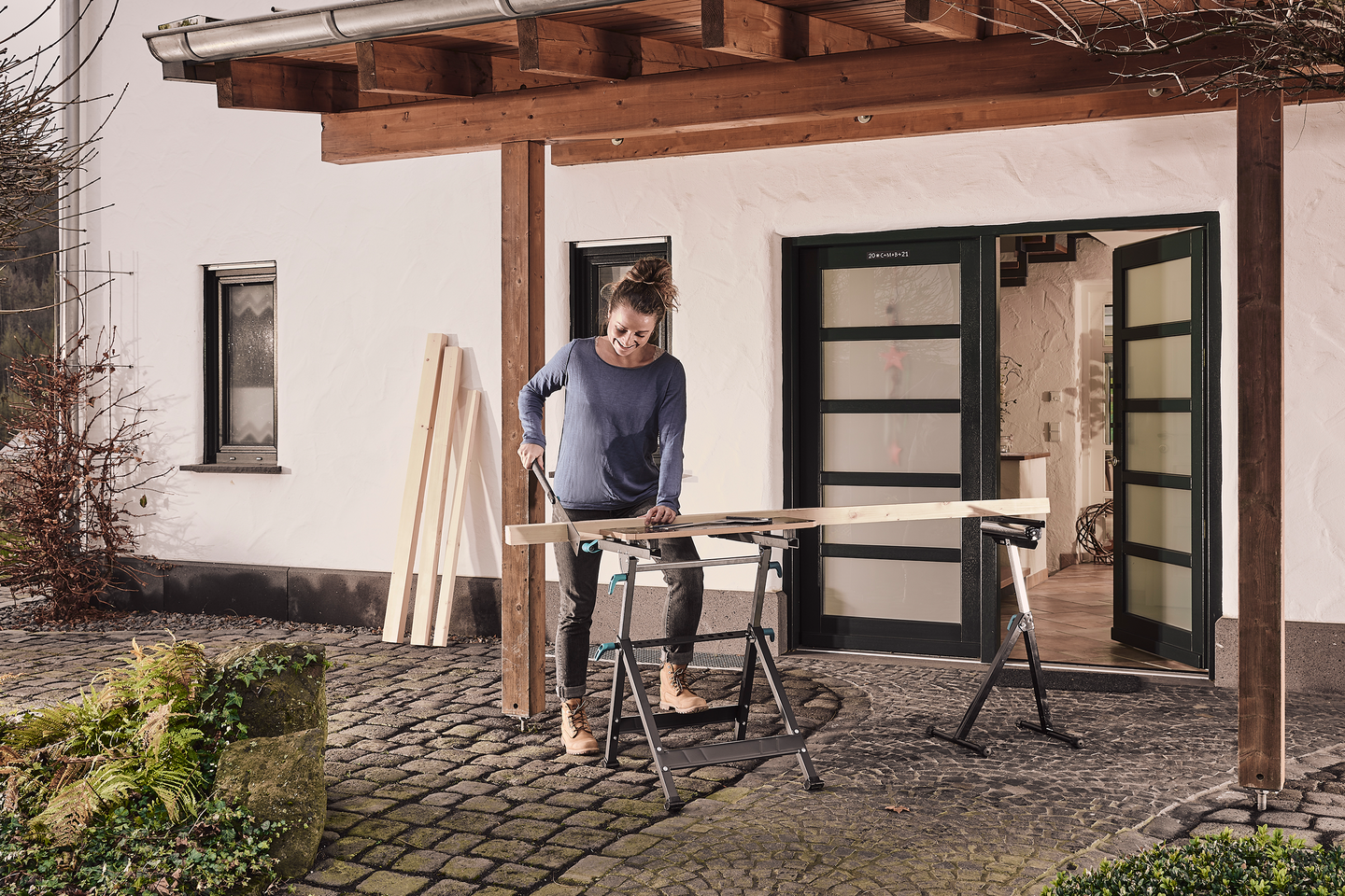 Työpöytä Wolfcraft Master 650 Ergo