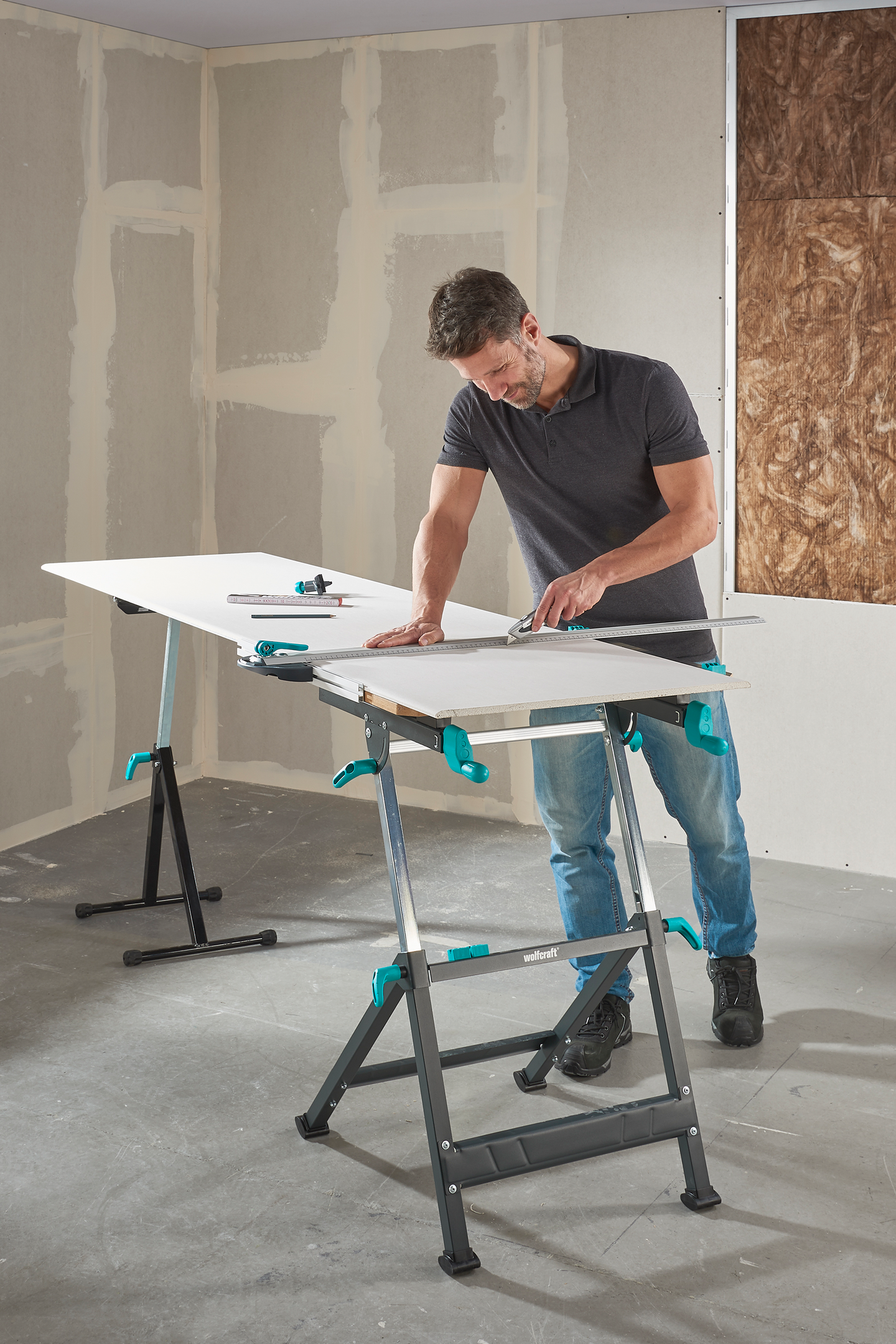 Työpöytä Wolfcraft Master 650 Ergo