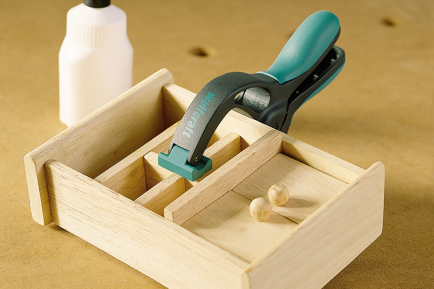 Jousipuristin Wolfcraft PRO 60mm