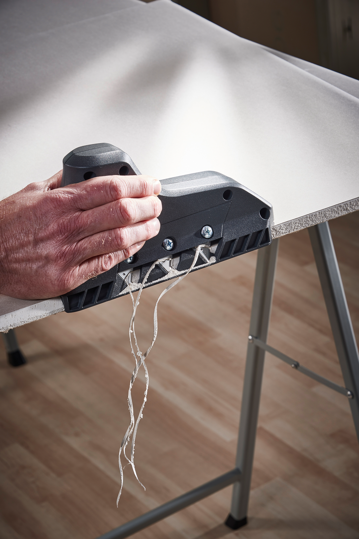 Kipsilevyhöylä Wolfcraft kolmiosainen terä