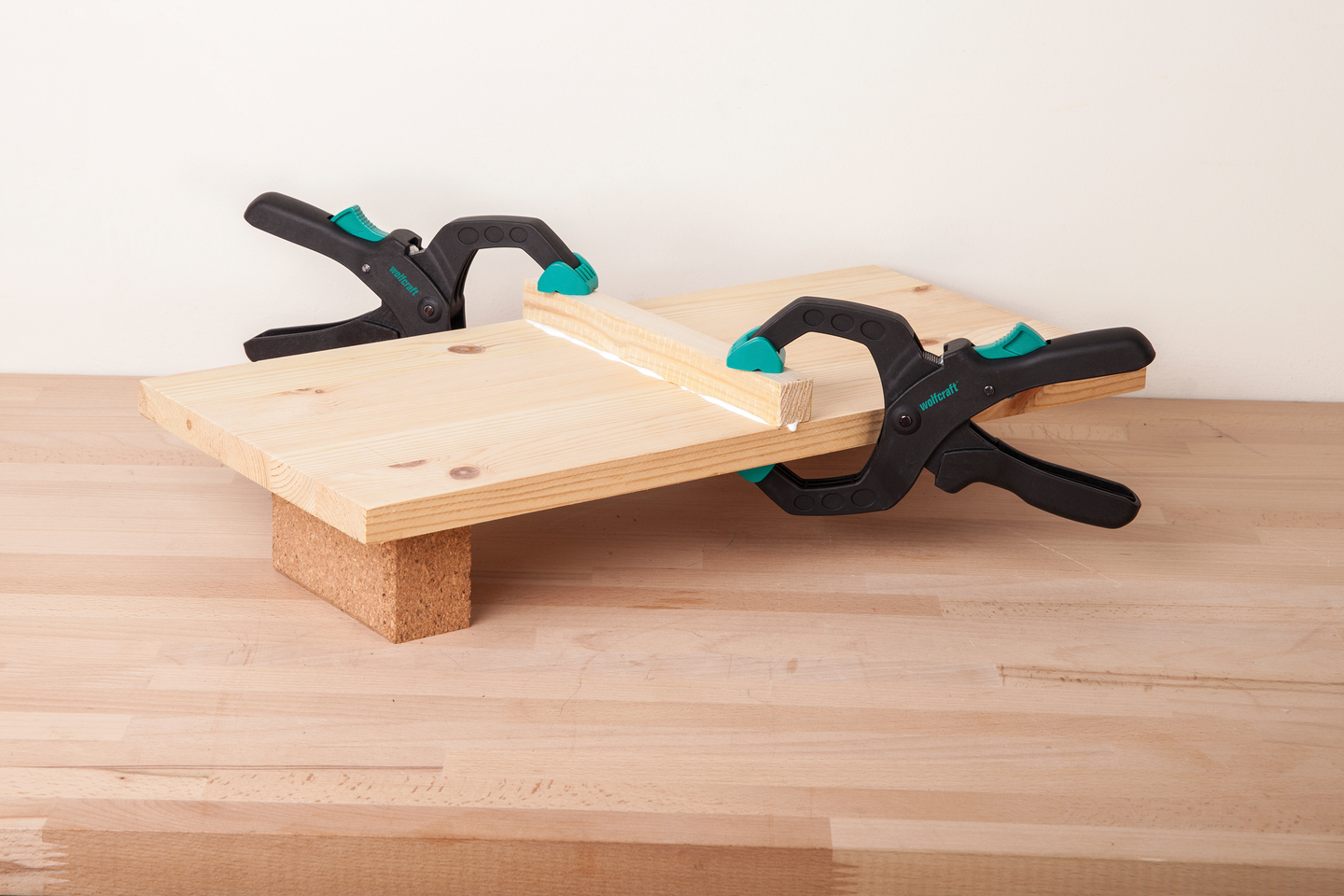 Räikkäpuristin Wolfcraft 40mm