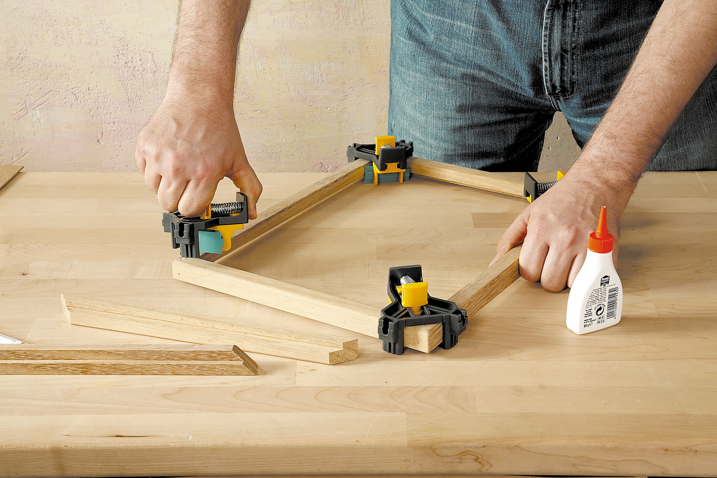 Kulmapuristin Wolfcraft 2kpl