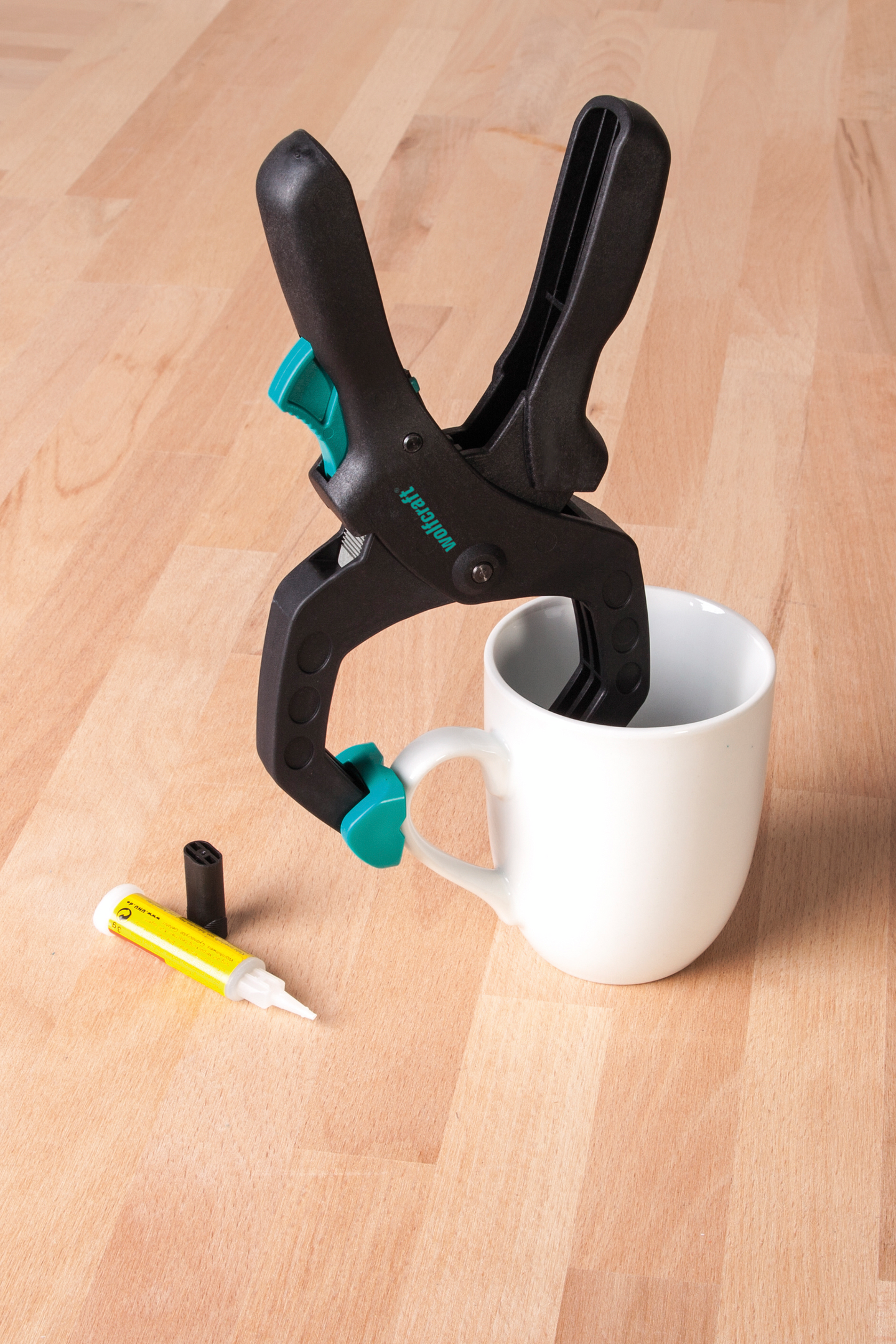 Räikkäpuristin Wolfcraft 40mm