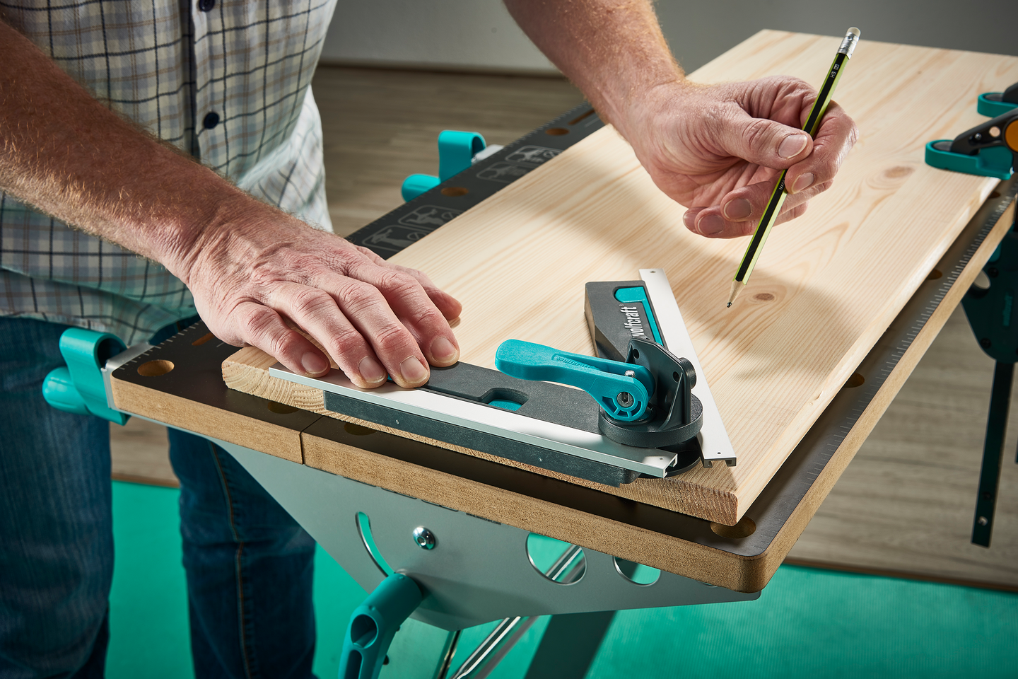 Siirtokulma Wolfcraft kulma- ja jiirisahoille