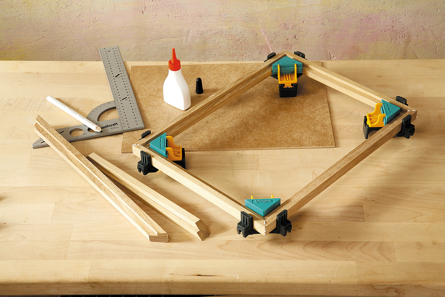 Kulmapuristin Wolfcraft 2kpl