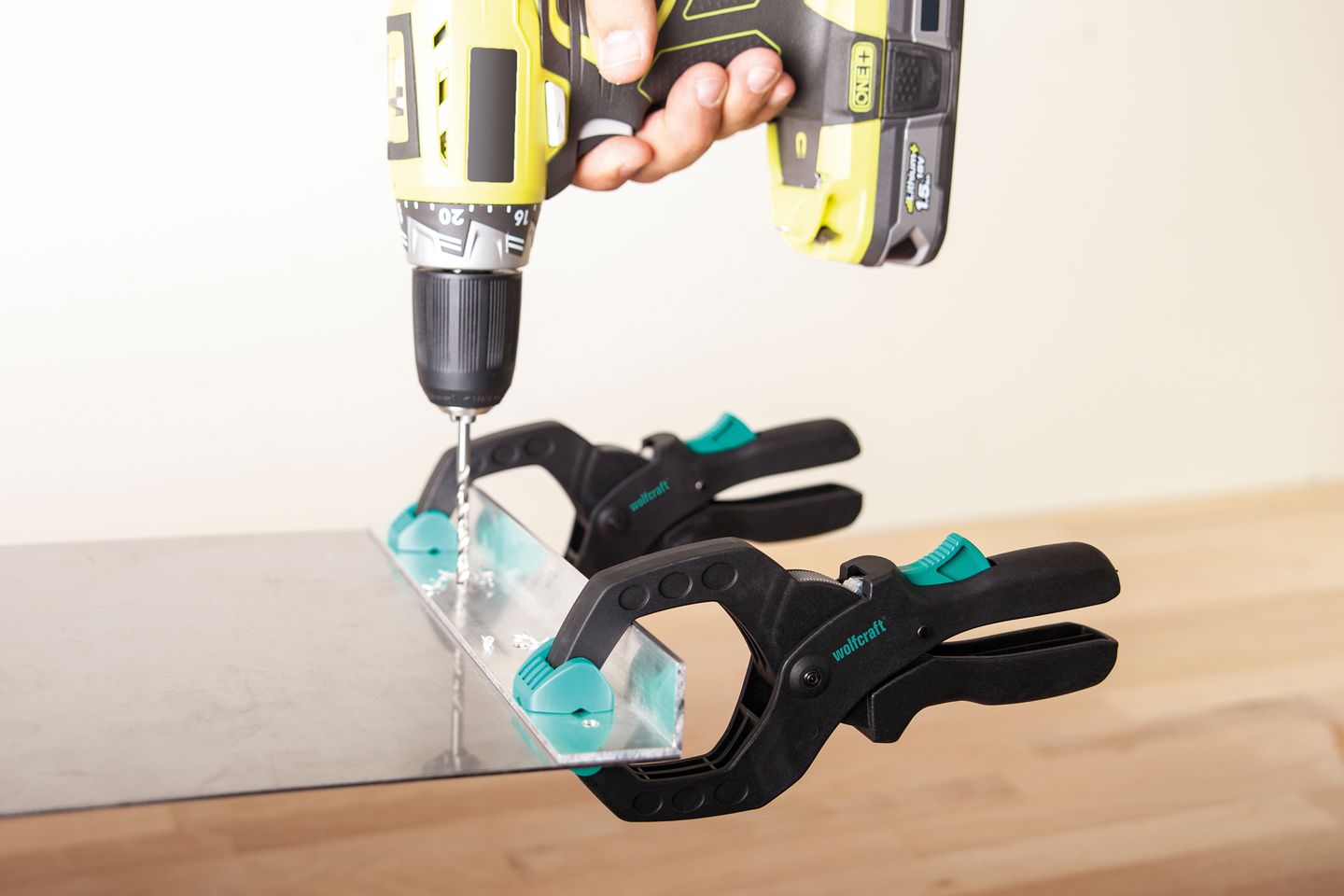 Räikkäpuristin Wolfcraft 40mm