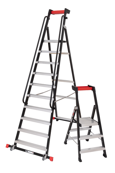 Tasotikas Tikli Grande 10-askelmainen tasokorkeus 2,47m 400x400mm