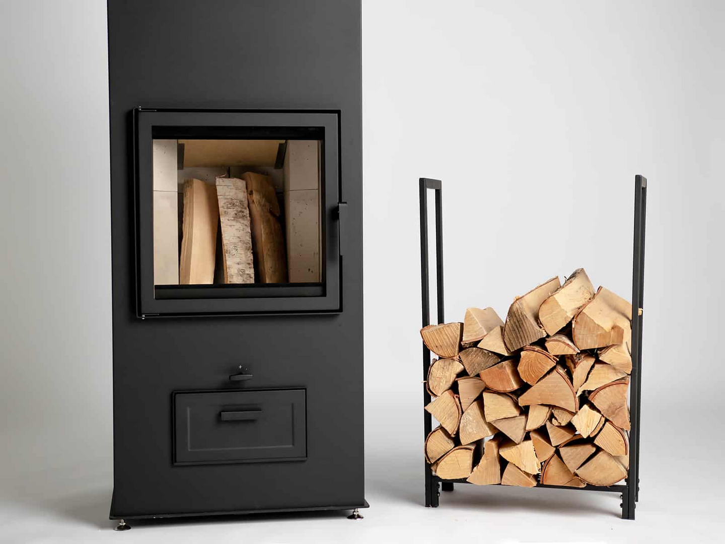 Halkoteline Pisla musta sisäkäyttöön