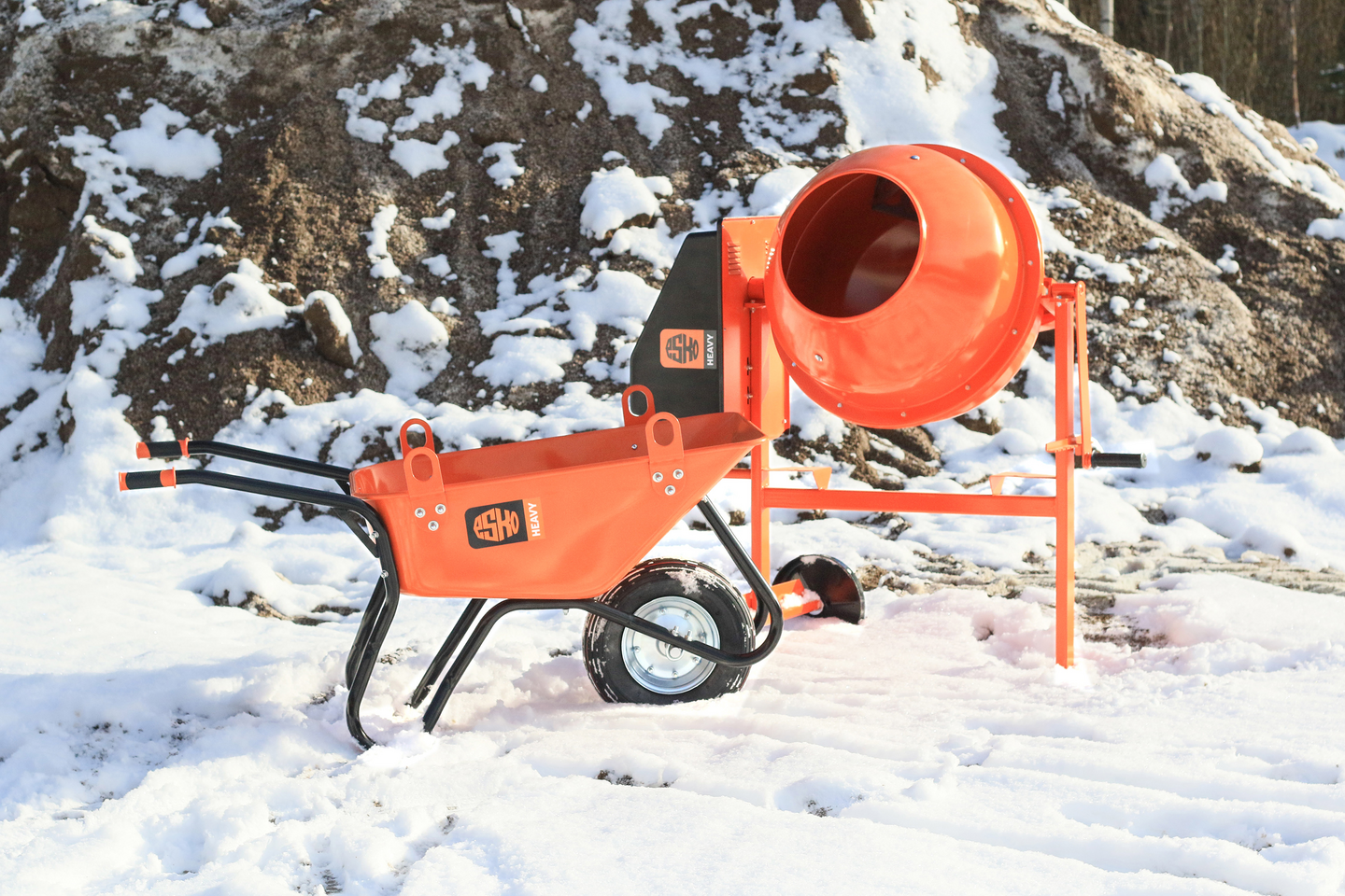 Kottikärry ESKO heavy 350/120l sk nostokorvilla