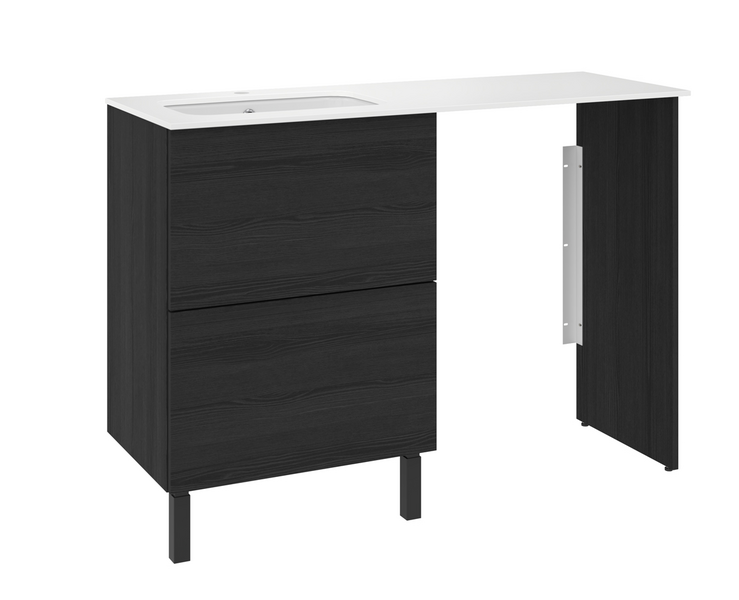 Allaskaluste Temal Ilona 125cm allas vasemmalla