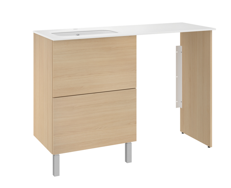 Allaskaluste Temal Ilona 125cm allas vasemmalla