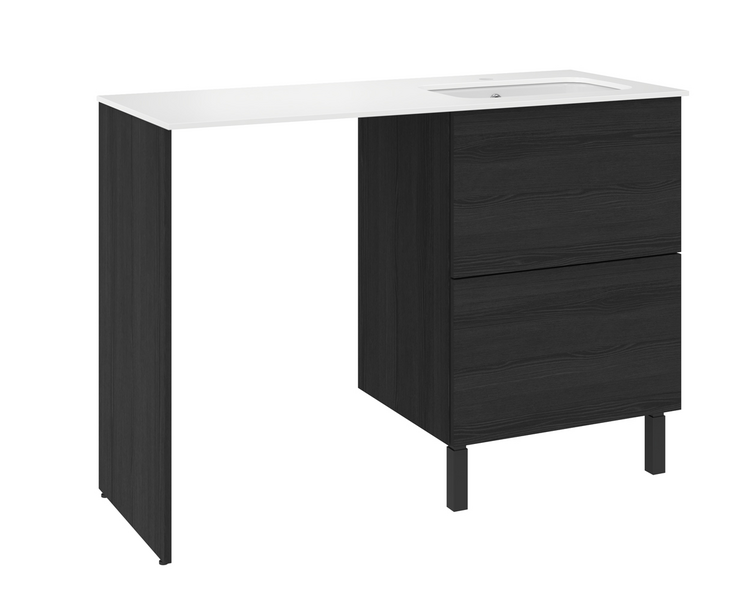 Allaskaluste Temal Ilona 125cm allas oikealla