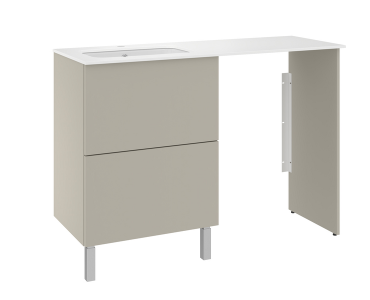 Allaskaluste Temal Ilona 125cm allas vasemmalla